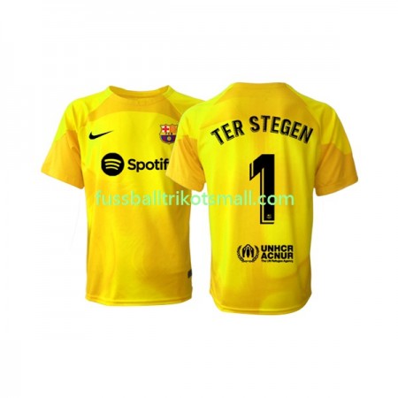 Fußballtrikots FC Barcelona Ter Stegen 1 Torwart 2022-2023 Kurzarm Fourth trikot kaufen